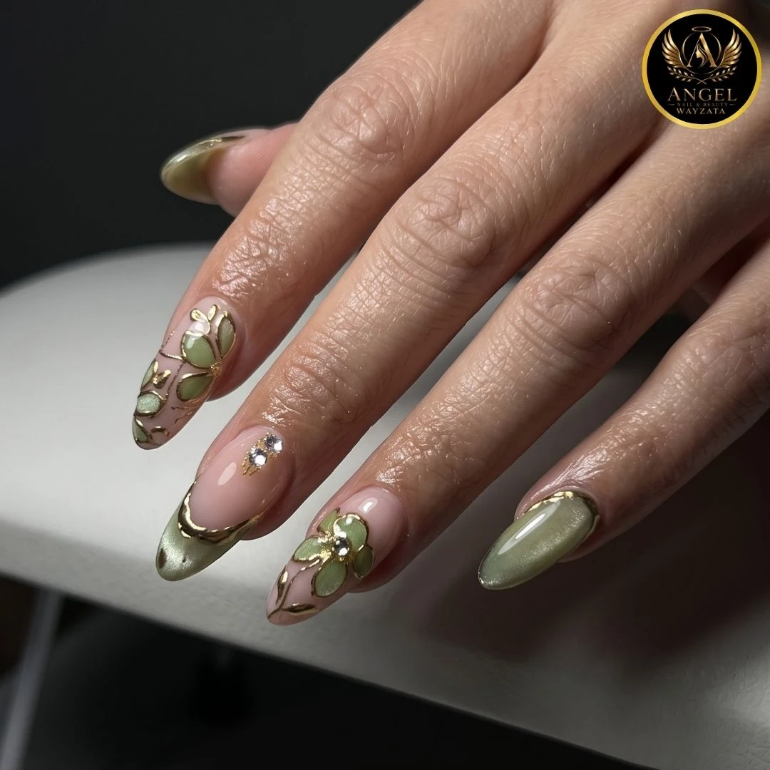 Natural nails art